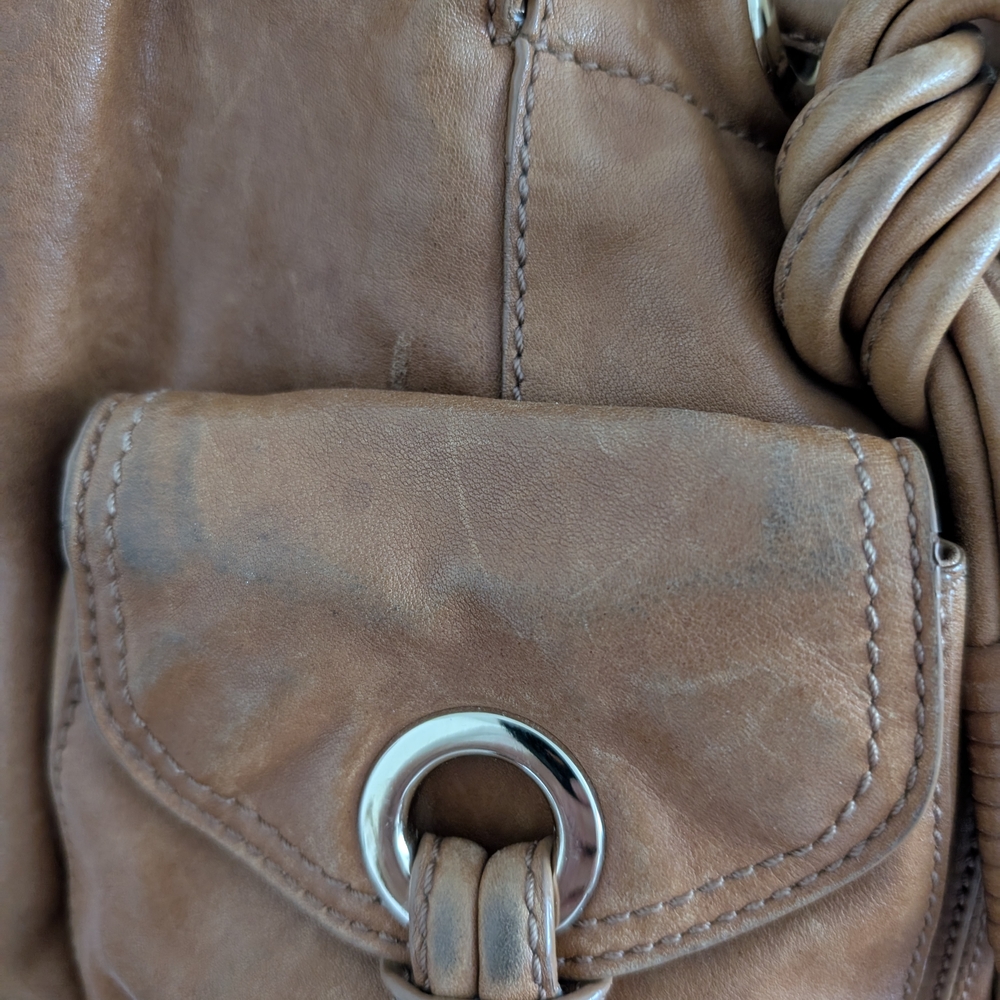 Michael Kors Brown Leather Shoulder Bag - Picture 3 of 6